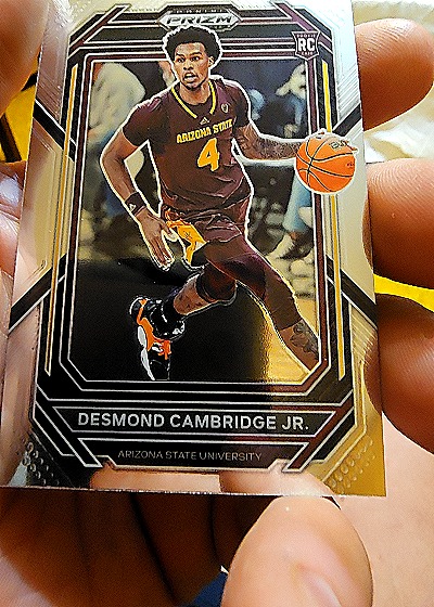 2023 Panini Prizm Draft Picks #41 Desmond Cambridge Jr. — front