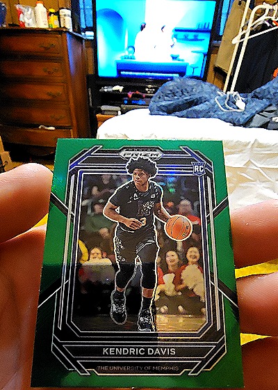 2023-24 Panini Prizm Draft Picks #36 Kendric Davis — front