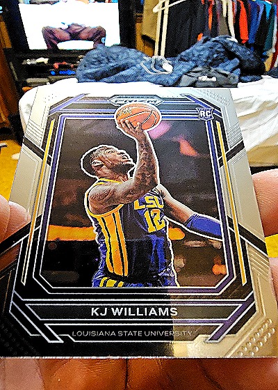 2023 Panini Prizm Draft Picks #28 KJ Williams — front