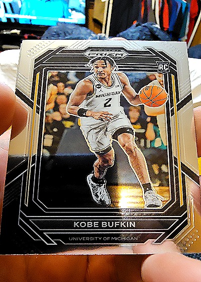 2023 Panini Prizm Draft Picks #22 Kobe Bufkin — front