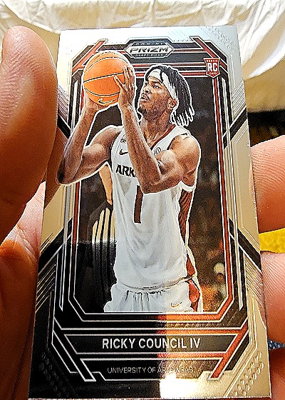 2023 Panini Prizm Draft Picks #1 Ricky Council IV — front