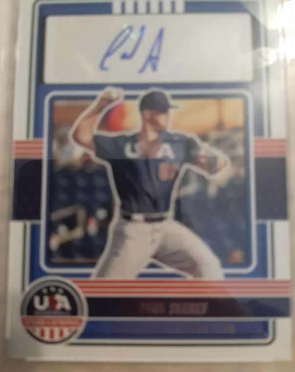 2023 Panini USA Baseball Stars & Stripes #CNTS-PS Paul Skenes Auto — front