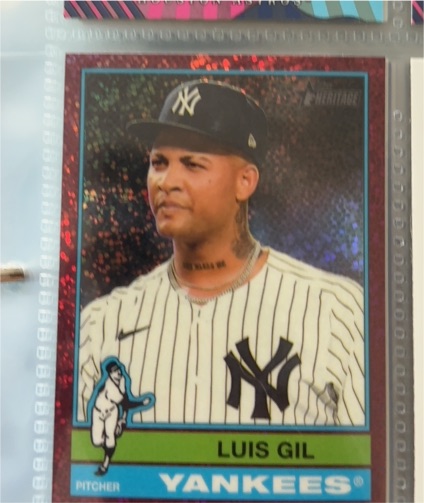 2025 Topps Heritage #142 Luis Gil — front
