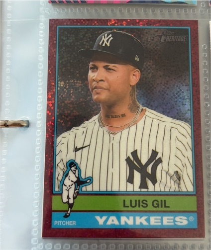 2025 Topps Heritage #142 Luis Gil — front