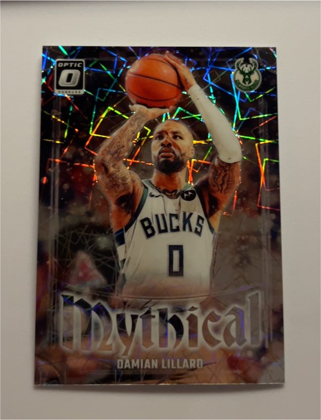 2024-25 Donruss Optic Basketball Mythical Damian Lillard — front
