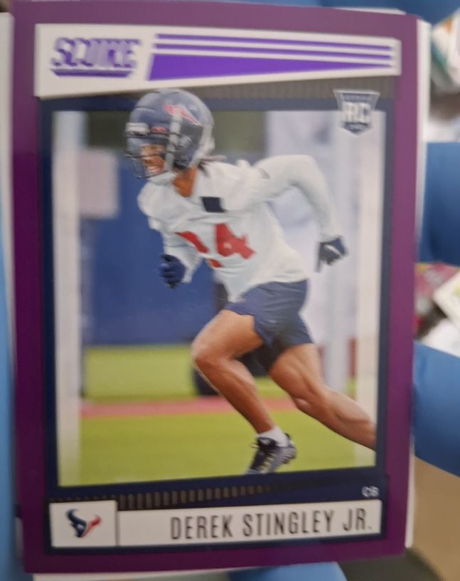 2022 Score #324 Derek Stingley Jr. — front
