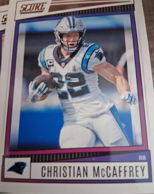 2022 Panini Score #49 Christian McCaffrey — front