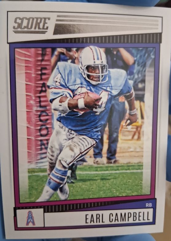2022 Score #7 Earl Campbell — front