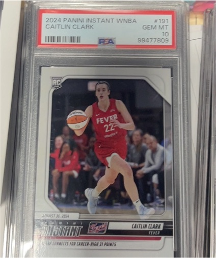 2024 Panini Instant WNBA #191 Caitlin Clark — front