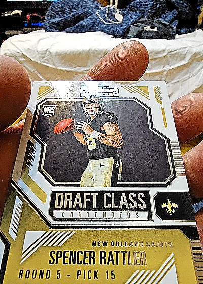 2024 Panini Contenders Draft Class Contenders #10 Spencer Rattler — front