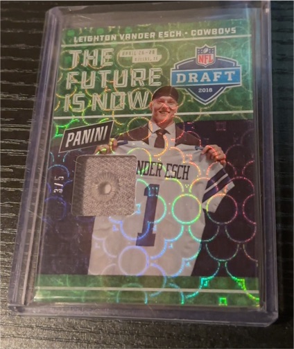 2018 Panini National Convention NFL Draft Materials #3 Leighton Vander Esch — front