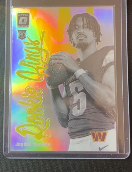 2024 Panini Donruss Optic #2 Jayden Daniels Rookie Kings — front