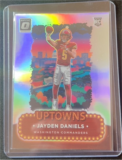 2024 Panini Donruss Optic Uptowns #2 Jayden Daniels — front
