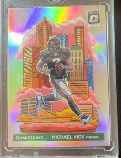 2024 Panini Donruss Optic Downtown #DT-25 Michael Vick — front
