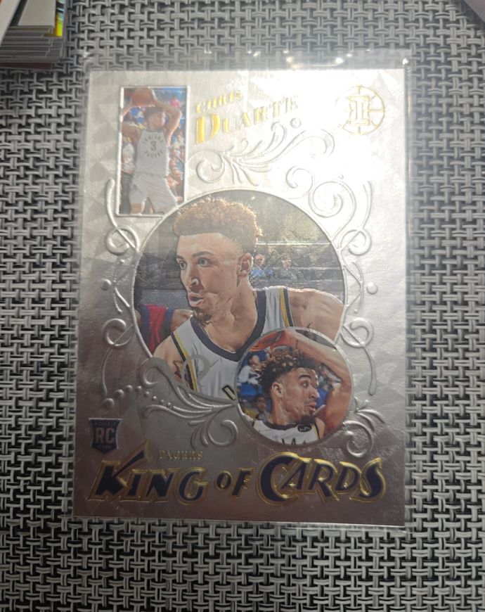 2021-22 Panini Illusions #34 Chris Duarte King of Cards RC — front