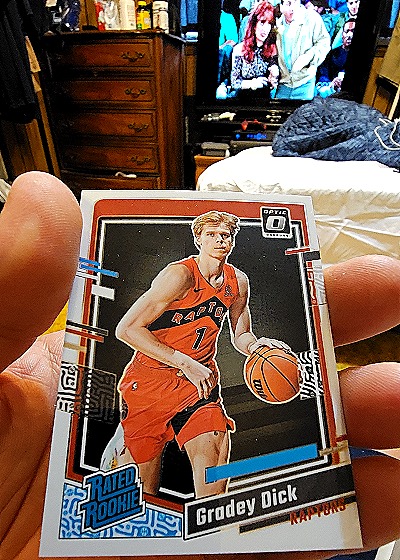 2023-24 Donruss Optic #212 Gradey Dick — front