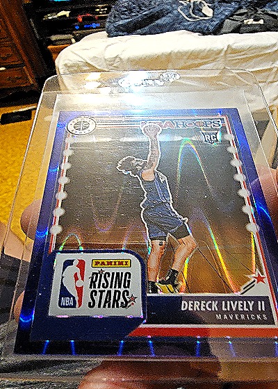 2023-24 Panini NBA Hoops Premium Stock #291 Dereck Lively II — front