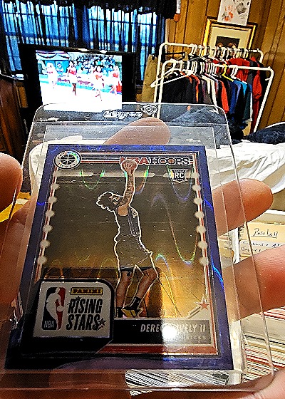 2023-24 Panini NBA Hoops Premium Stock #291 Dereck Lively II — front