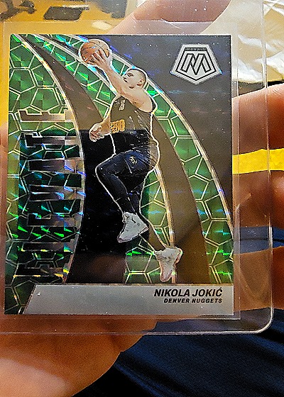 2023-24 Panini Mosaic Elevate #5 Nikola Jokic Denver Nuggets — front