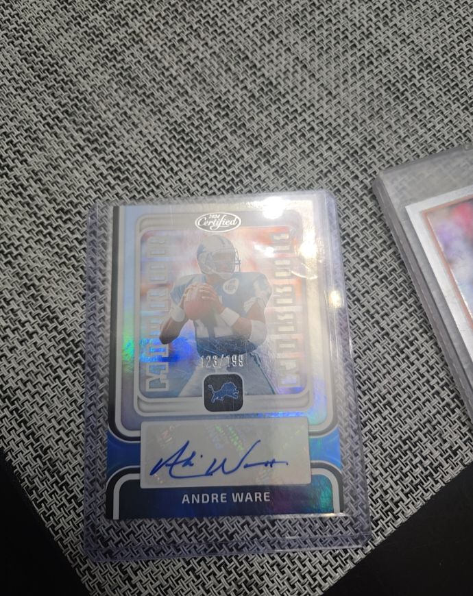 2024 Panini Certified Mirror Signatures #MS-AW Andre Ware — front