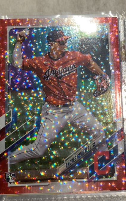 2021 Topps #C Andres Gimenez — front