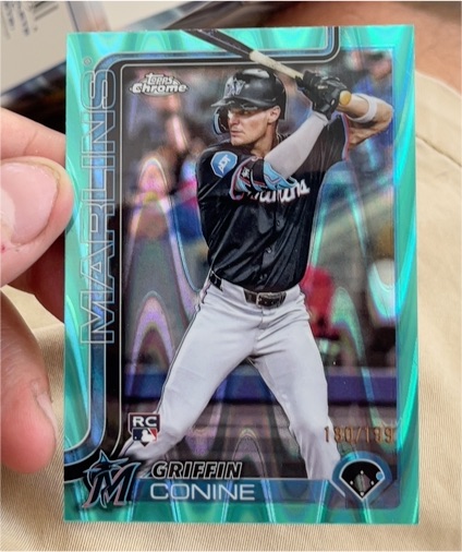 2025 Topps Chrome #86 Griffin Conine — front