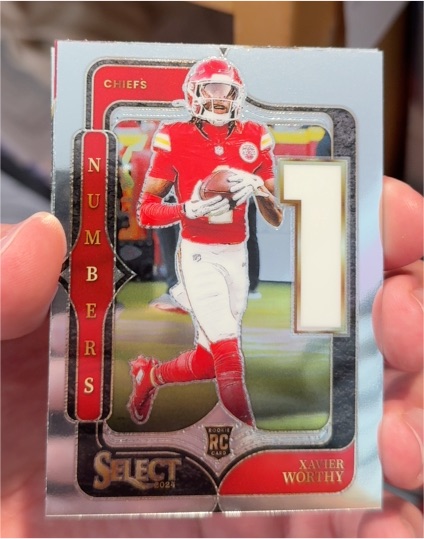 2024 Panini Select #8 Xavier Worthy — front