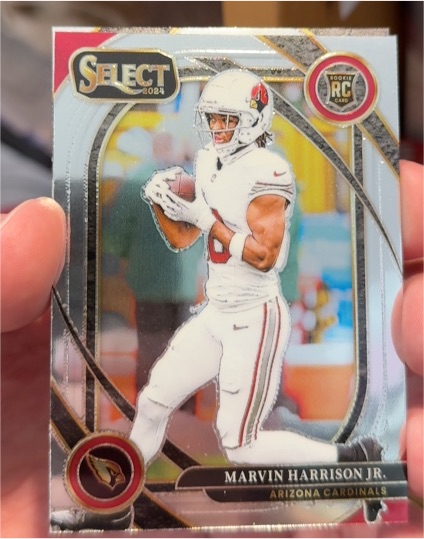 2024 Panini Select #219 Marvin Harrison Jr. Club Level Rookie — front