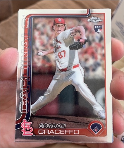 2025 Topps Chrome #256 Gordon Graceffo — front