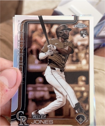2025 Topps Chrome #265 Greg Jones — front