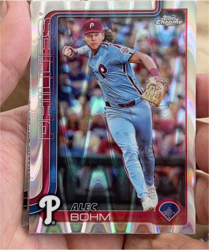 2025 Topps Chrome #57 Alec Bohm — front