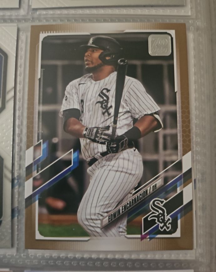 2021 Topps #559 Edwin Encarnacion Chicago White Sox — front