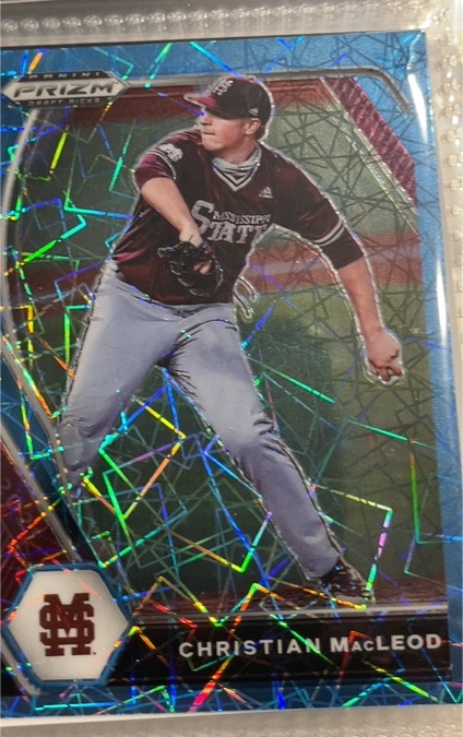 2021 Panini Prizm Draft Picks Christian MacLeod — front