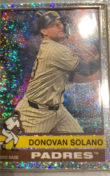 2025 Topps Heritage Chrome #269 Donovan Solano — front
