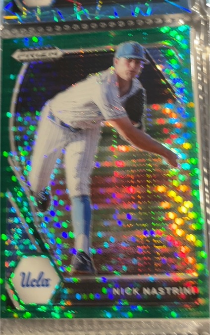 2021 Panini Mosaic #204 Nick Nastrini — front