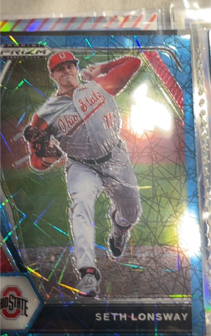 2021 Panini Prizm Draft Picks #PDP Seth Lonsway — front