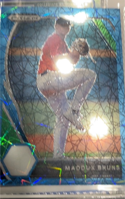 2023 Topps Prizm Maddux Prune — front