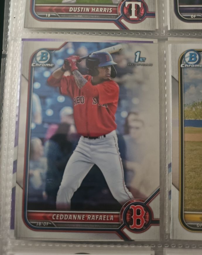 2022 Bowman Chrome #BCP-61 Ceddanne Rafaela — front
