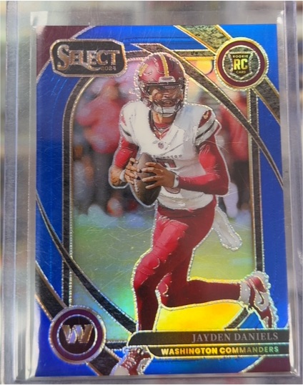 2024 Panini Select #217 Jayden Daniels — front