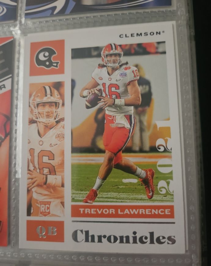 2021 Panini Chronicles Draft Picks #1 Trevor Lawrence — front