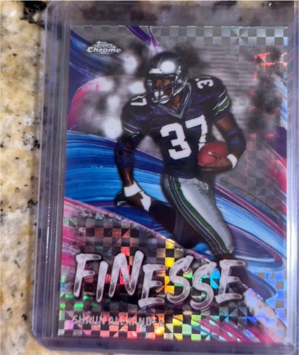 2024 Topps Chrome #F-22 Shaun Alexander Finesse — front