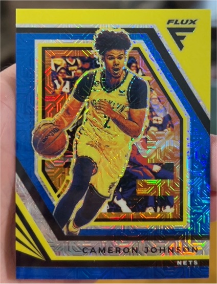2022-23 Panini Flux #3 Cameron Johnson — front