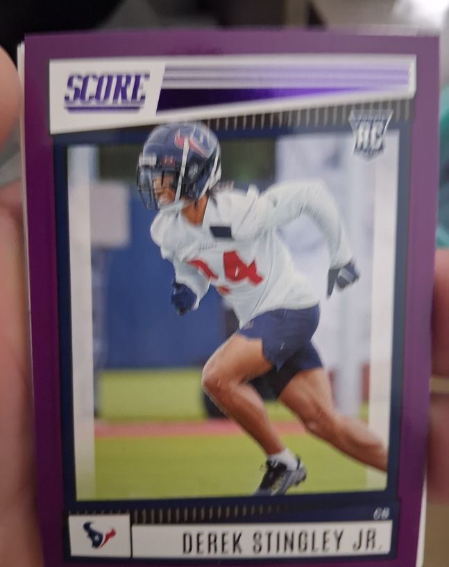 2022 Panini Score #324 Derek Stingley Jr. — front