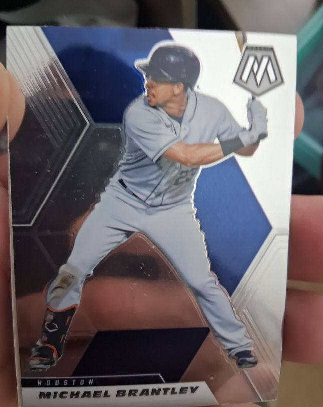 2021 Panini Mosaic Michael Brantley — front