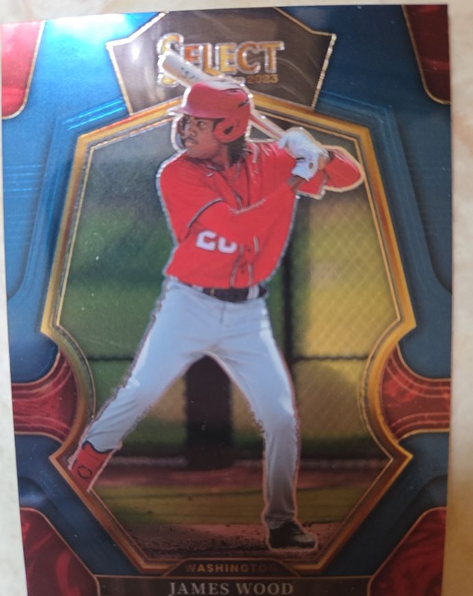 2023 Panini Select #117 James Wood — front