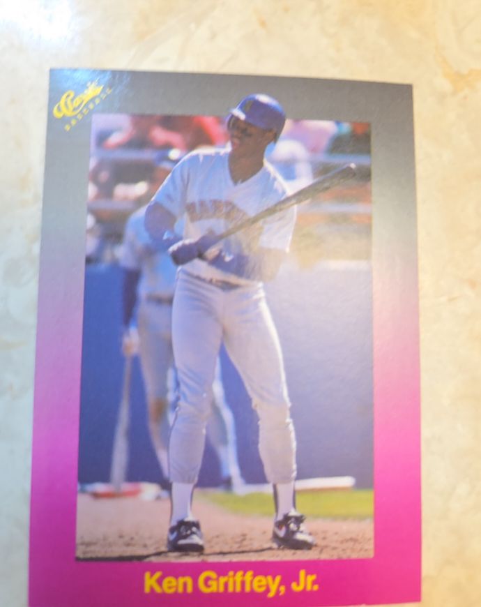 1989 Classic Travel Purple #193 Ken Griffey Jr Rookie RC — front
