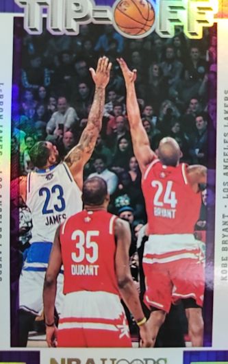 2022 NBA Hoops Tip-Off LeBron James #TIP-OFF — front