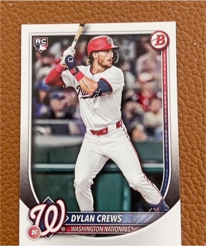 2025 Bowman #42 Dylan Crews — front