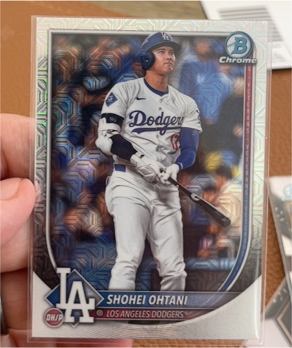 2025 Bowman Chrome #17 Shohei Ohtani — front