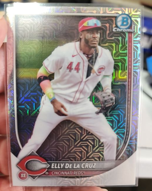 2025 Bowman Chrome #44 Elly De La Cruz — front